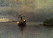 Wreck of the Ancon in Loring Bay, Alaska Bierstadt